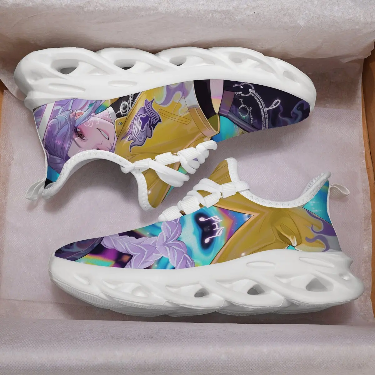 

Casual Shoes Men Women Children's Sports Shoes Anime Character Colorful Print Casual Sneakers Lightweight Breathable Sneakers