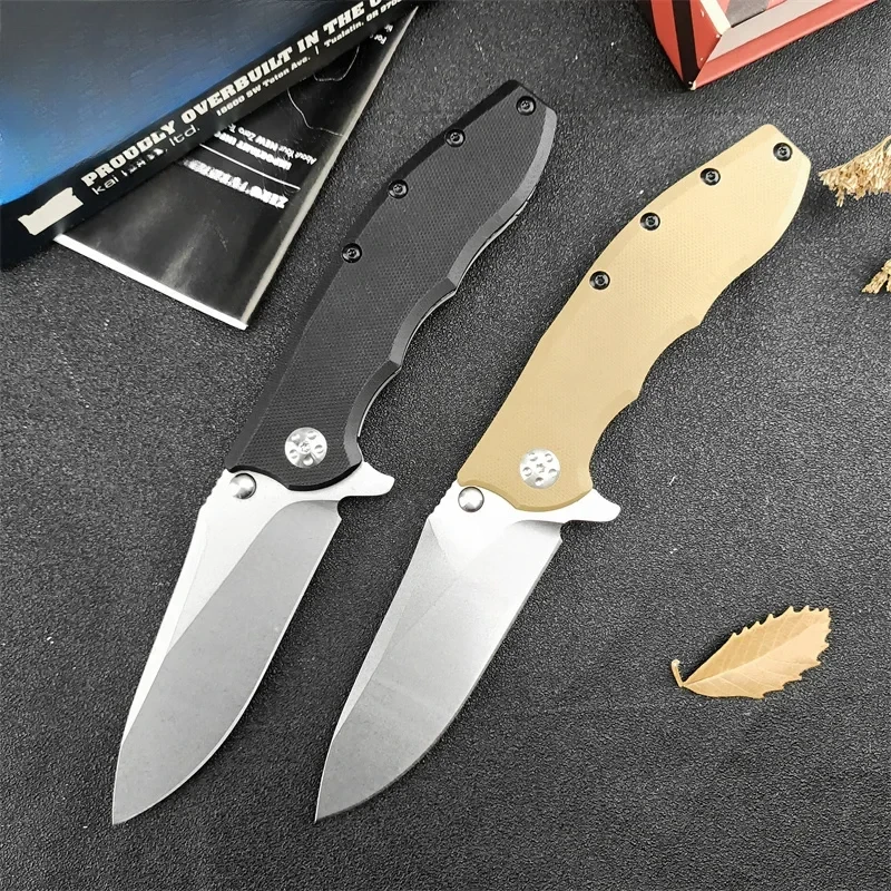 

0562 Bearing folding knife, 8Cr13Mov steel blade outdoor tactical Hunting Hiking Survival pocket EDC pocket knife men's gift