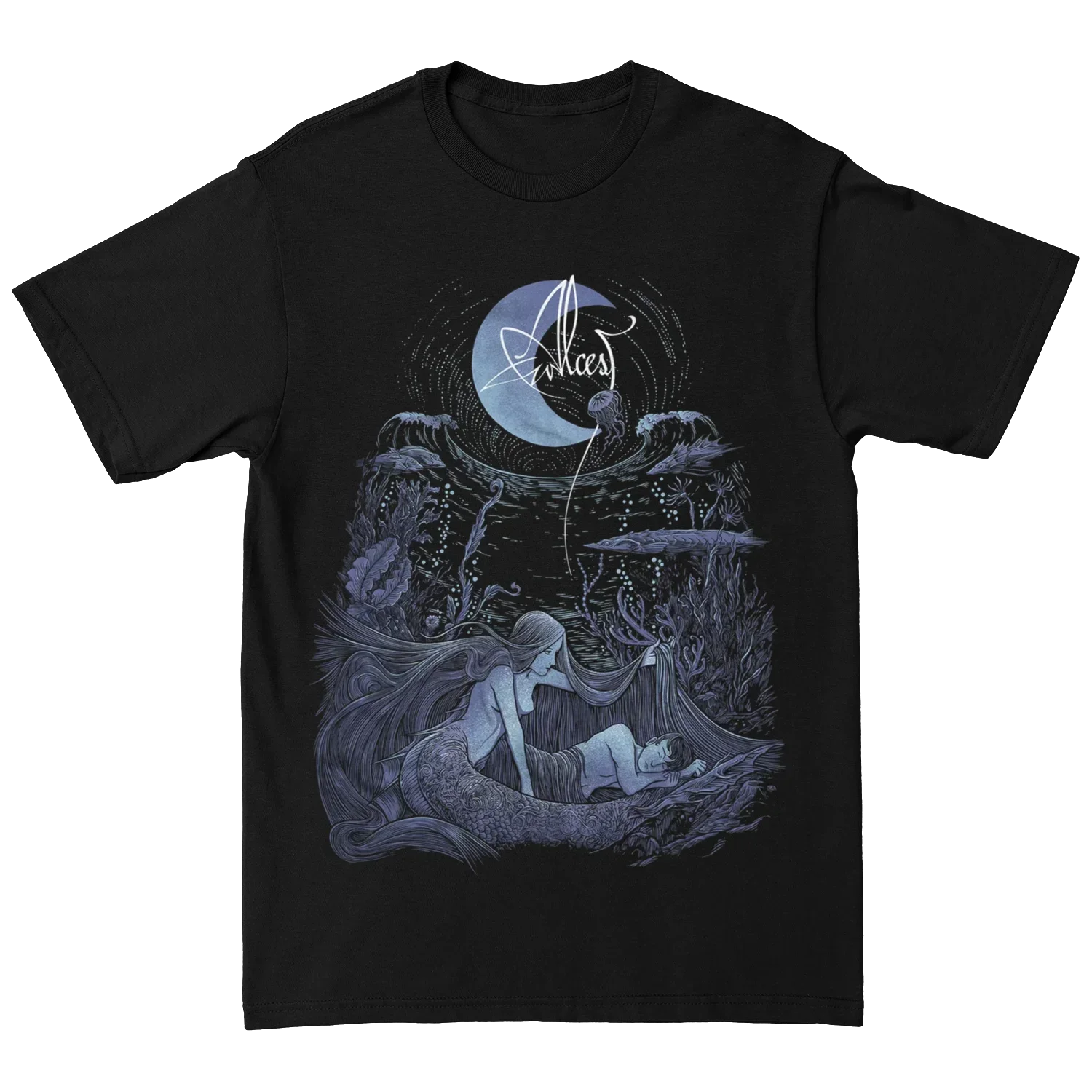 ЧЕРНАЯ ФУТБОЛКА ALCEST «ÉCAILLES DE LUNE» ЧЕРНАЯ ФУТБОЛКА ALCEST «ÉCAILLES DE LUNE»