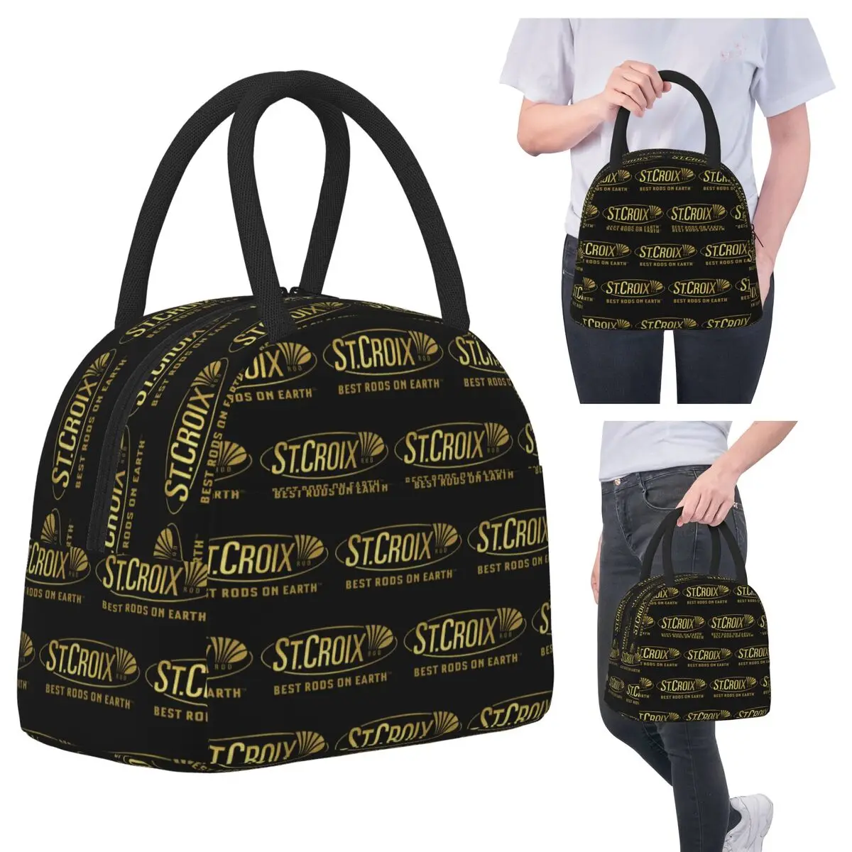 

Life Love St Croix Merch Изолированная сумка для обеда для детей Школьный холодильник Термальная коробка для еды Сумка Герметичные коробки для завтрака Контейнер