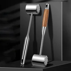 Meat loosening hammer,stainless steel meat line hammer for kitchen steak and other meat hammer meat tools breaking tendon hammer