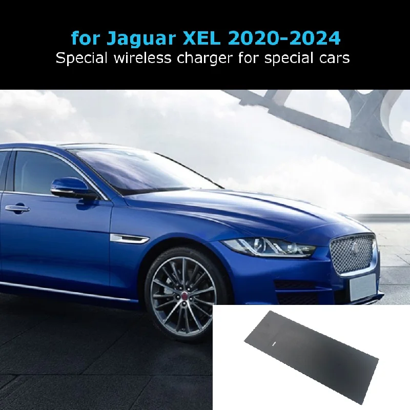 Wireless Charger For Jaguar XEL 2020-2024 Intelligent Sensing 15W Wireless Onboard Car Fast Charging Pad Mobile Phone Holder