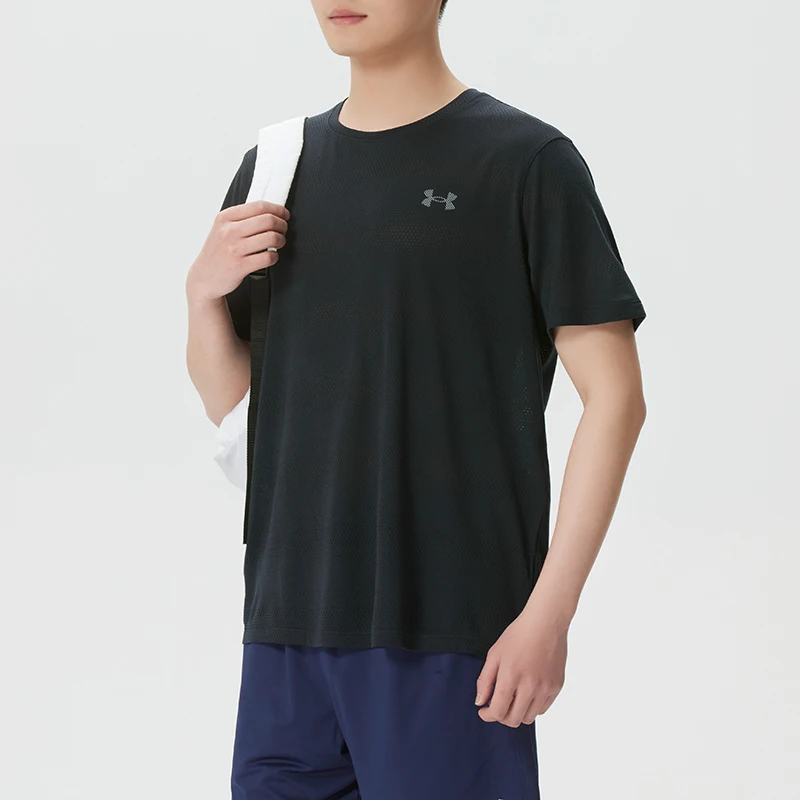 

Under Armour T-Shirt Men's Sportswear Fitness Training Clothing Quick-Drying Breathable Round Neck Short-Sleeved 6009517-001