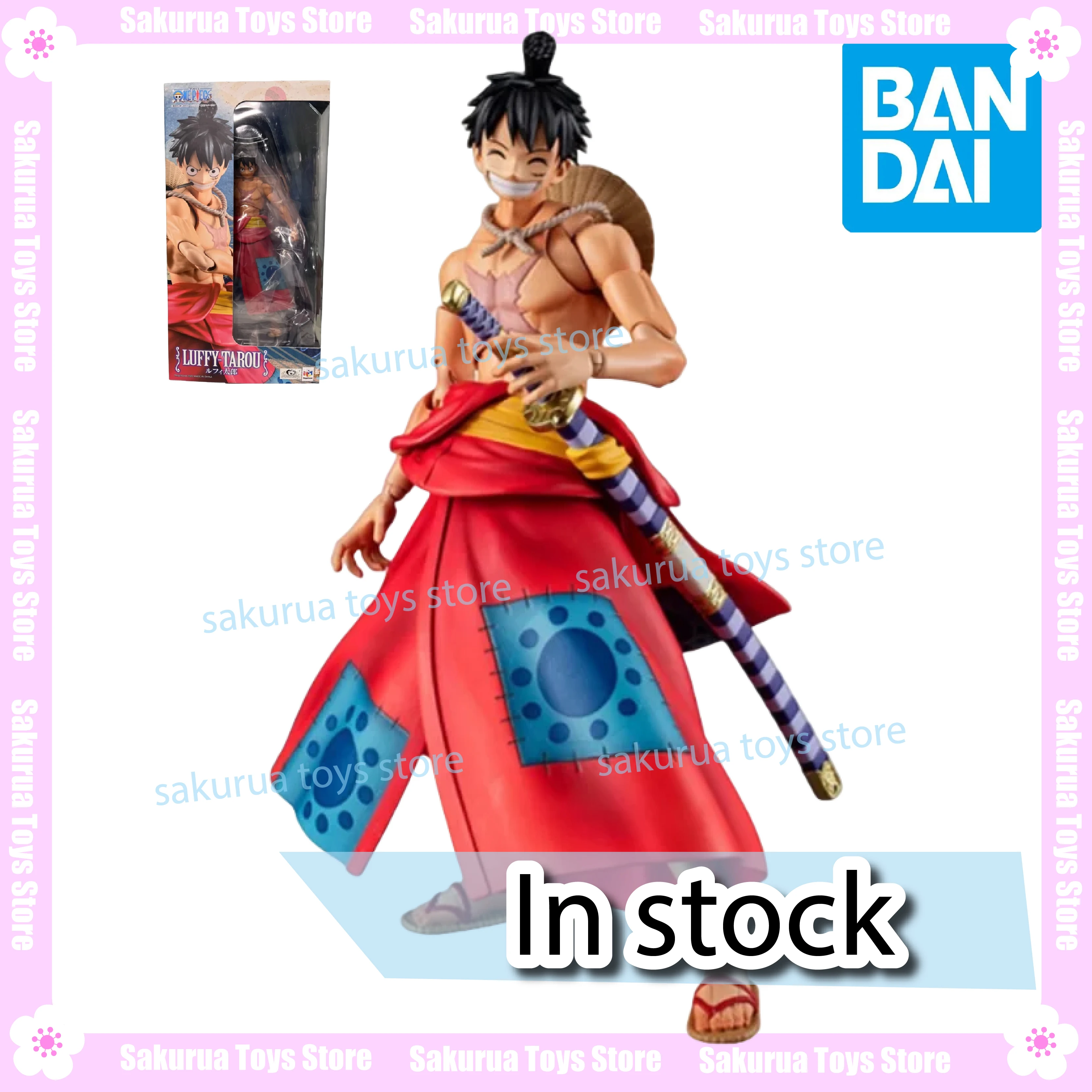 

В наличии Bandai Megahouse Mh One Piece VAH Wano Country Luffitaro Аниме Периферийные устройства Коллекция экшн-кукол Подарки