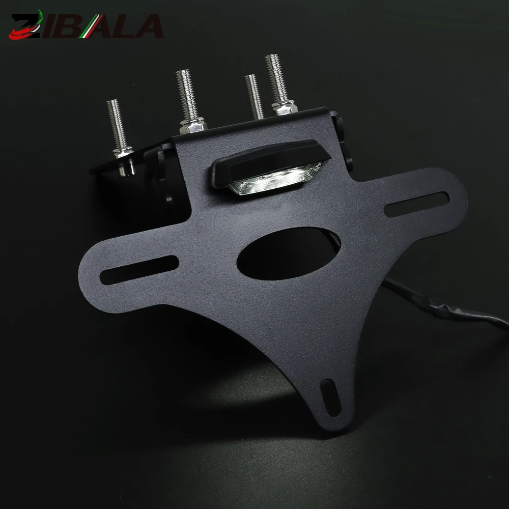 License Plate Holder For DUCATI Monster 659 797 821 1200 Monster 2017-2025 Super Sport 939 950 S 2024 Fender Eliminator With LED - view 6