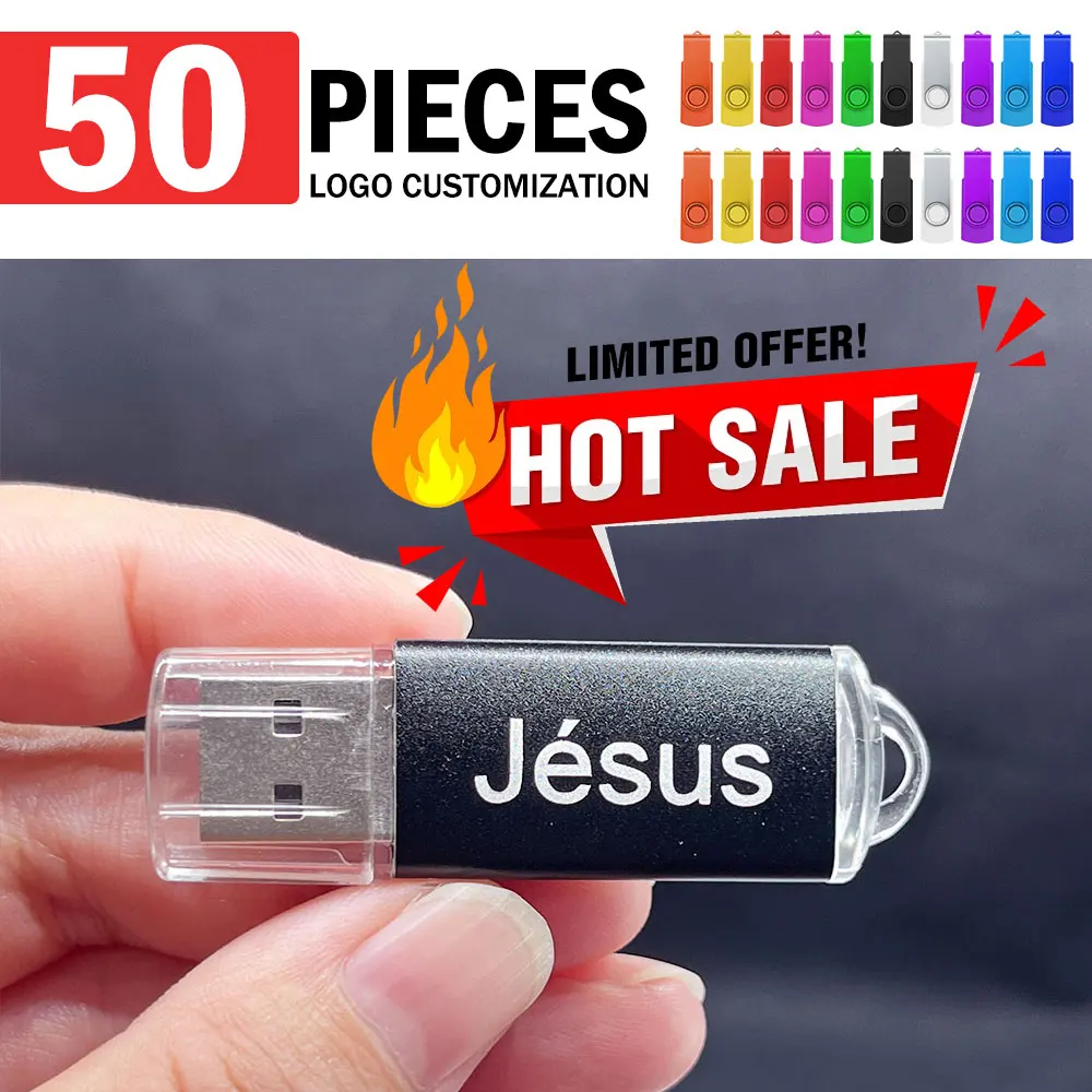 

50pcs Free custom Logo USB 2.0 Flash Drive Usb 2.0 4GB 8GB 32GB 64GB Photography Gift Pendrive Memory stick 128mb 256mb