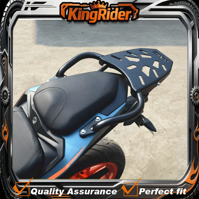 Fit For VOGE 525R LX500-R Motorcycle Luggage Rack Carrier Rear Case Trunk Luggage Rack Rear Side Saddle Bag Box Kit 525 500/R