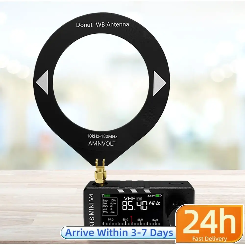 

Portable AM FM Radio Receiver with Headphone Amplifier LSB USB Transistor Pocket Radios Si4732 DSP Radio for Indoor Outdoor