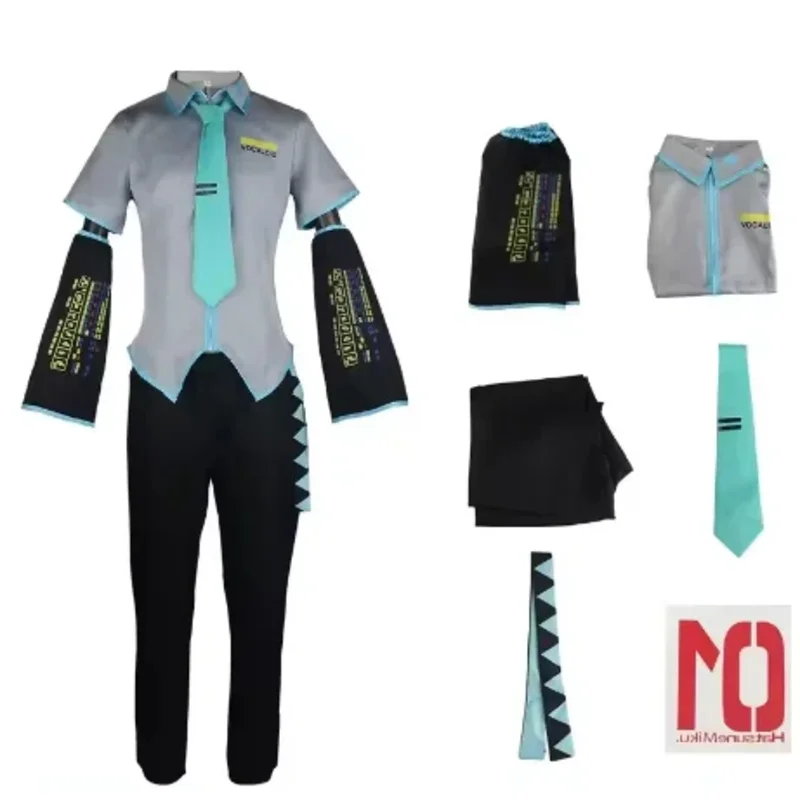qa156anime-virtual-idol-hatsune-cosplay-miku-top-pants-cuff-bow-tie-costume-full-set-wig-carnival-party-men's-suit