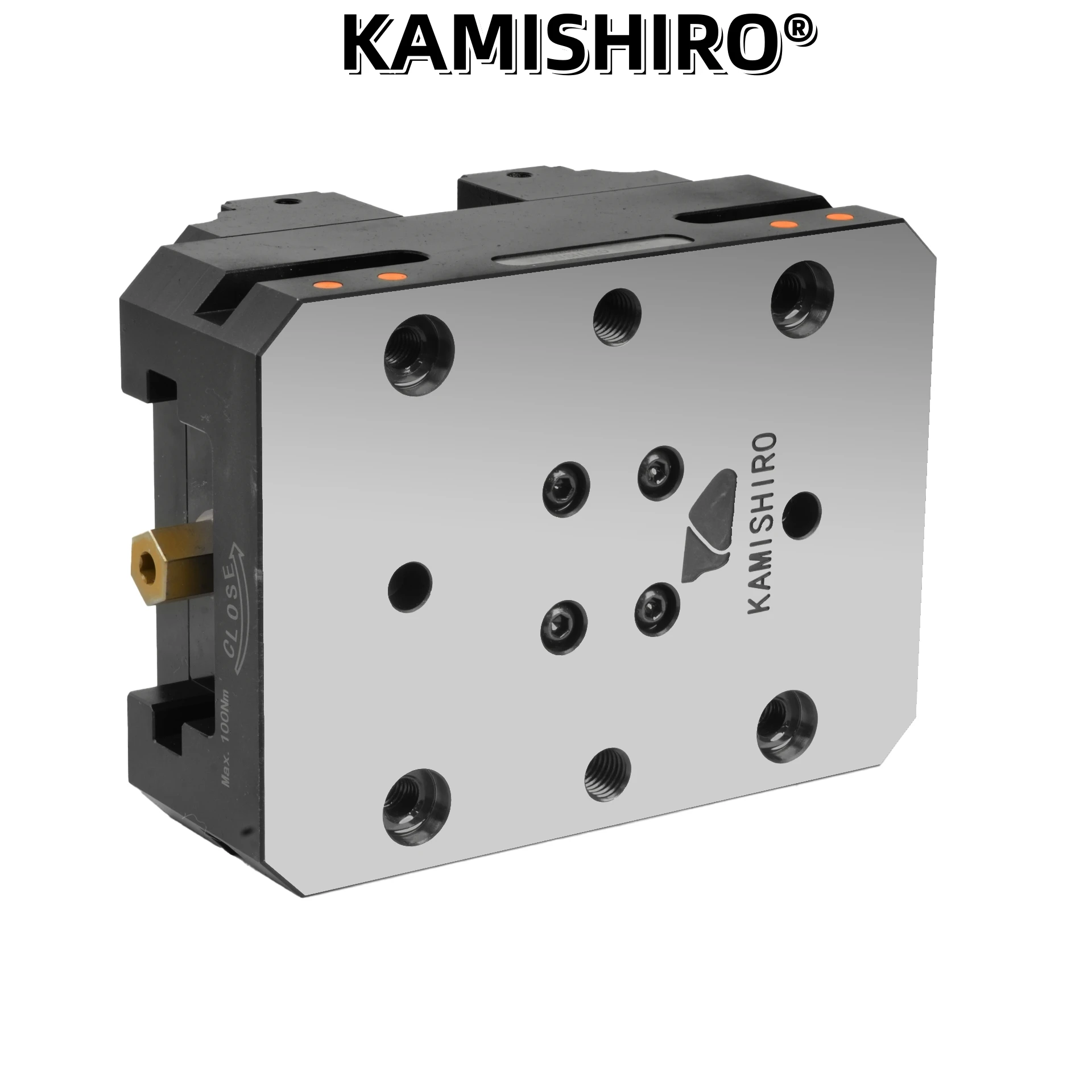 7inch Kamishiro 5 Axis Vise Cnc Tools 125mm Self-Centering Vise For Rotary Table 4 Axis Milling Machine VMC Precision Vise Lang