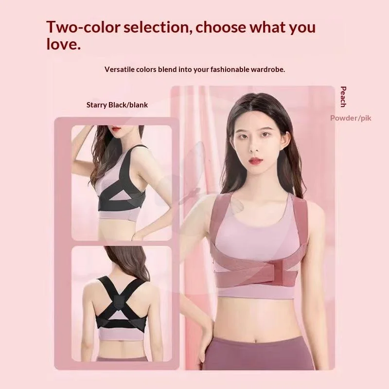 Posture Correction Belt Unisex Adjustable Breathable Back Brace Straightener for Spine Alignment Posture Improve Home Office Us