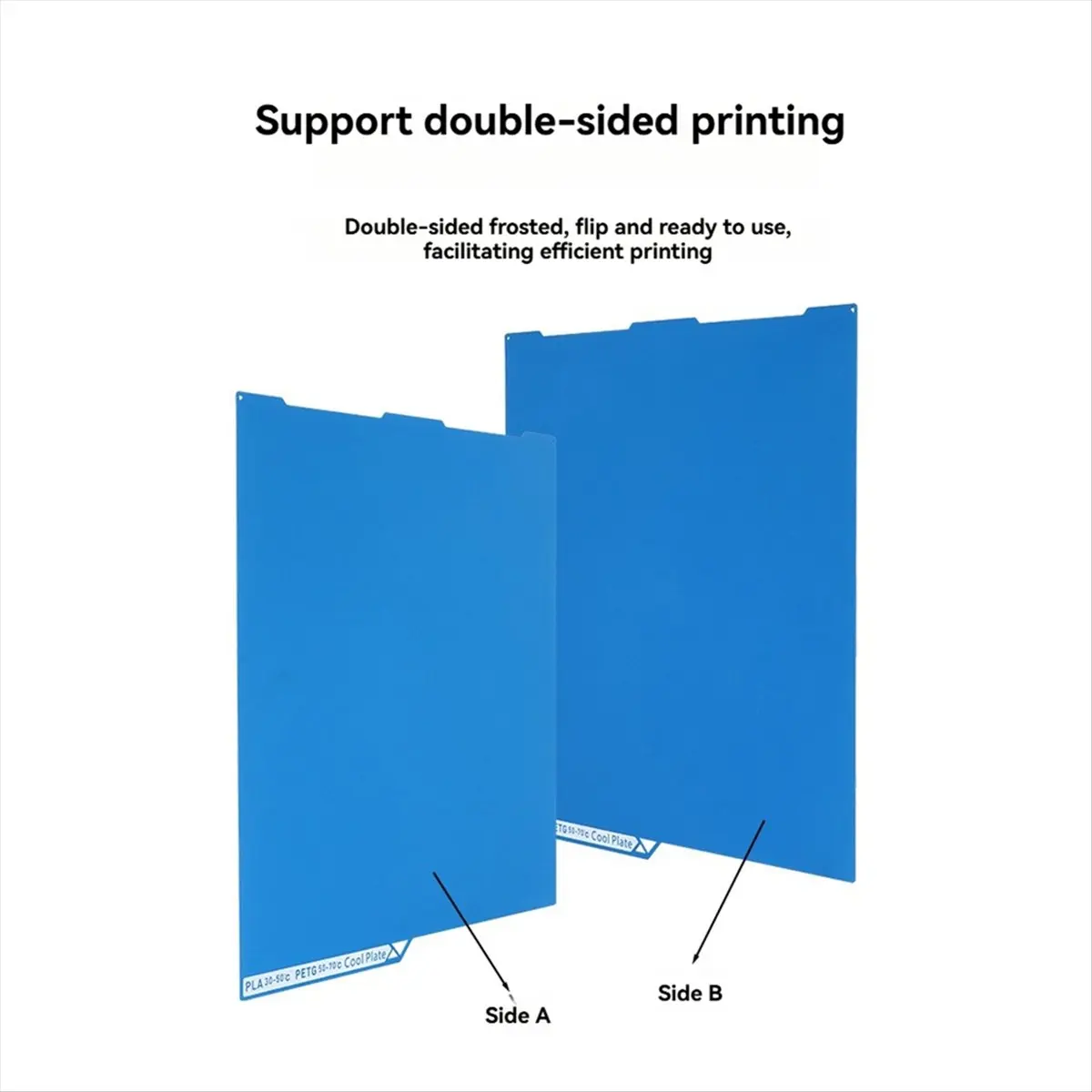 

Для 3-х охлаждающей пластины, двухсторонняя матовая низкотемпературная PEI 255x255 мм PLA PETG для деталей 3D-принтера