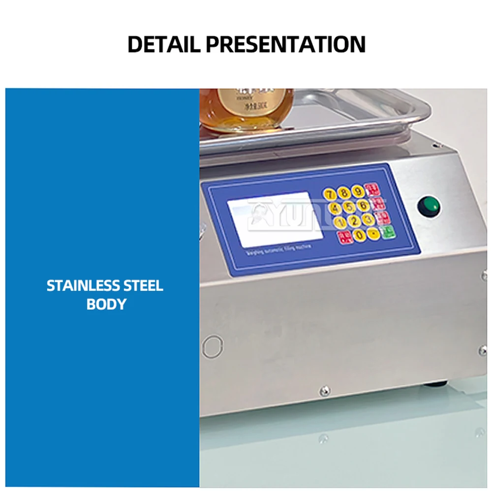 Quantitative Filling Machine for Filling All Kinds Of Viscous Liquid Automatic Honey Filling Machine