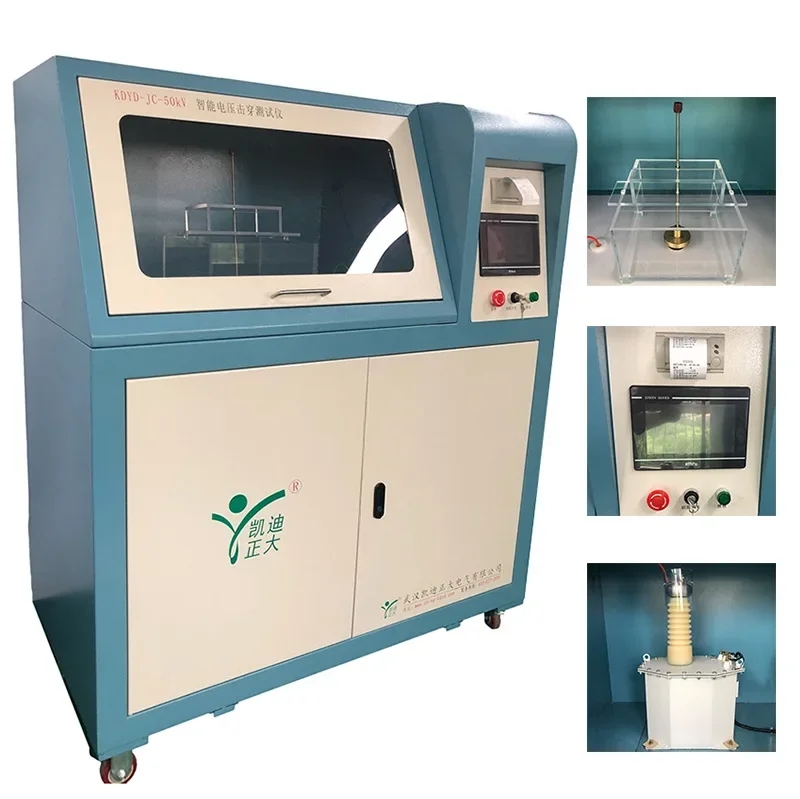 Voltage breakdown testing machine for fast and accurate acquisition Suitable for solid insulating materials such as