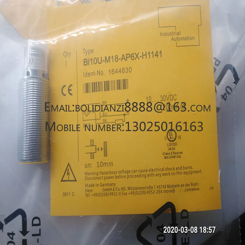 Brand new original BI10U-M18-AP6X-H1141 BI10U-M18-AN6X-H1141 BI10U-M18-VP6X-H1141 in stock