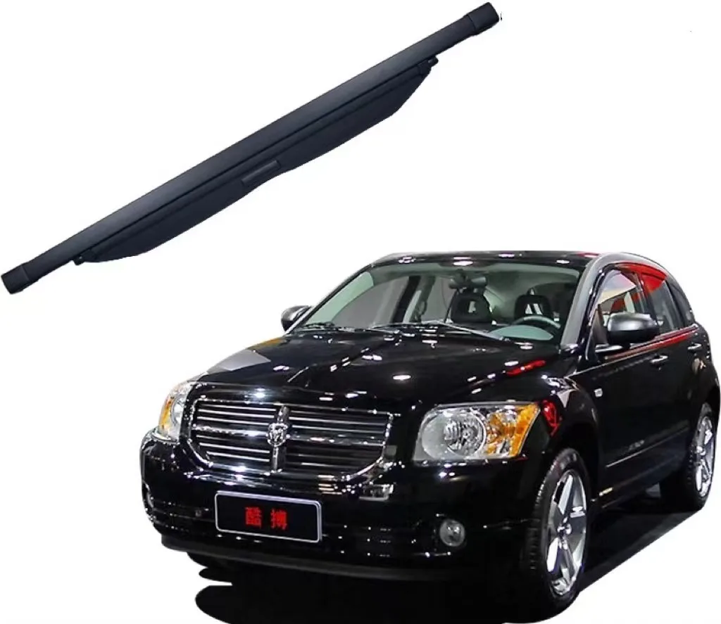 

Rear Cargo Cover For DODGE Caliber 2008-2012 Privacy Trunk Screen Security Shield Shade Black Auto Accessories