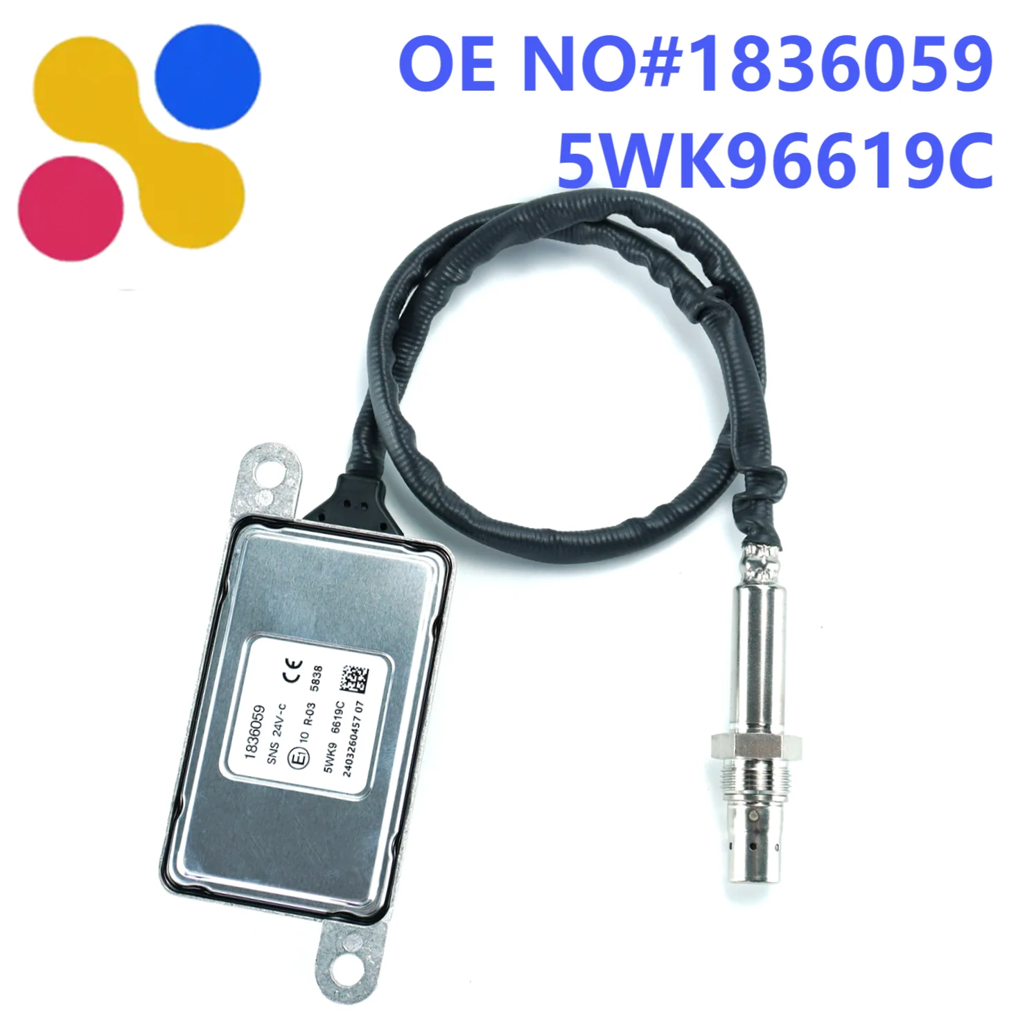 

OEM 5WK96619C 1836059 Высококачественный новый датчик кислорода и азота NOX для грузовика DAF XF 105 24 В датчик Nox 5WK9 6619C 1836059