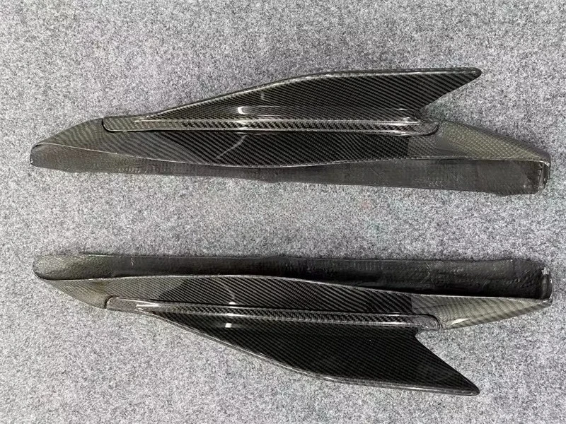 For 488 GTB Spider Upgrades the Capristo Style Dry Carbon Fibre Side Skirt Side Corner