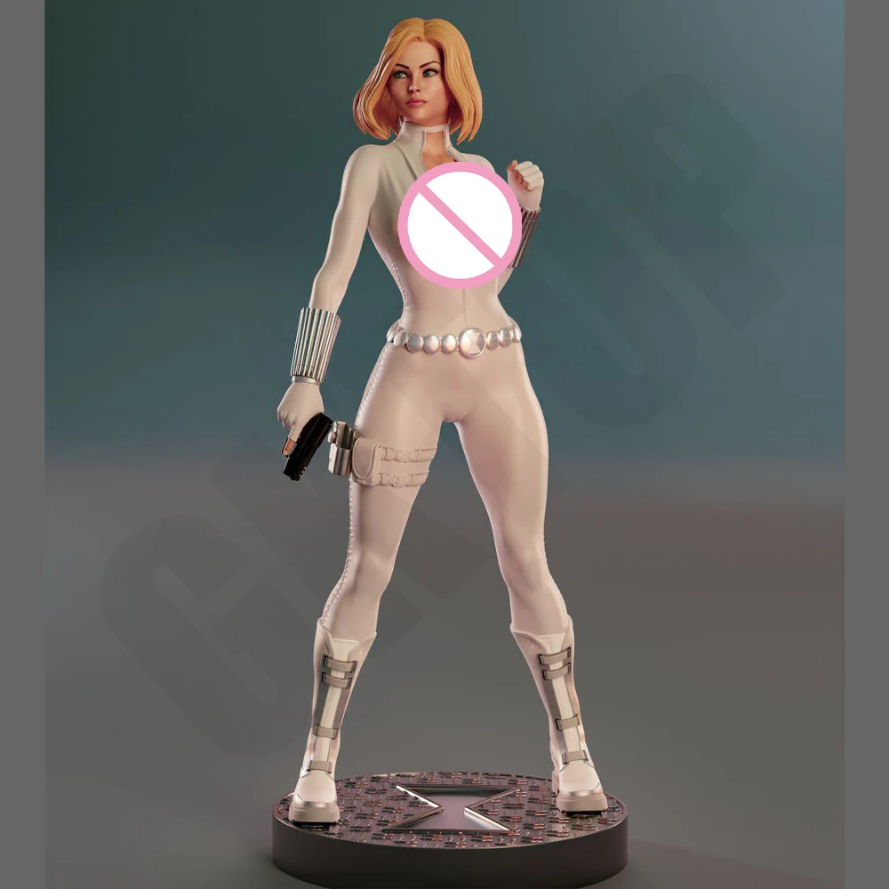 

1:24 Belle Widow Sexy Girl NSFW 3d Print Model Resin Unpainted Figure Model Kit Miniature Gk Kits Unassembled Diy Toys