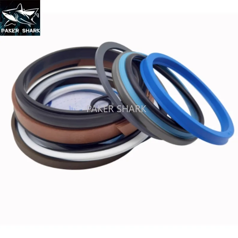 

Для KOMATSU PC200-8 Ремкомплект гидравлического цилиндра PC78US-6 Комплект уплотнений цилиндра стрелы PC56-7 Комплект уплотнений рычага ковша Экскаватор