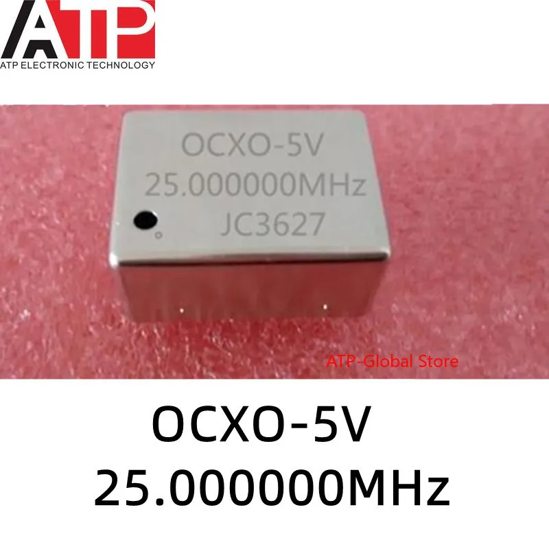 

1PCS OCXO-5V 25.000000MHz 20.000000MHz 20MHz 25mhz ±0.01ppm 5V/3.3v Crystal oscillator