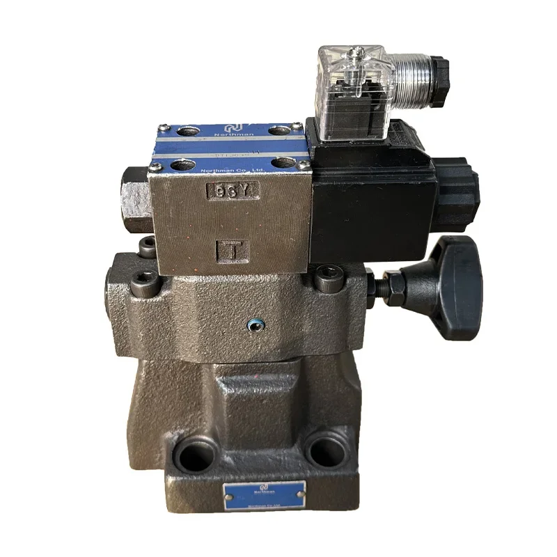 

Hydraulic valve high pressure solenoid controlled relief valve G06-1PN