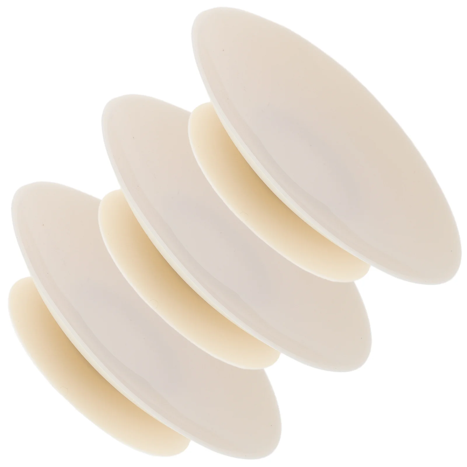 

3Pcs Children Suction Cup Bowl Fixing Pads Silicone Tableware Suction Pads Double Sided Dish Fixing Pad for Toddler Mealtime