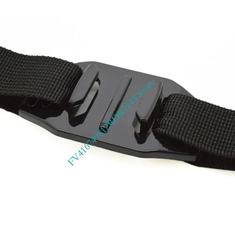 B2EF – système universel caméra pour casque, avec sangles réglables pour stabilité