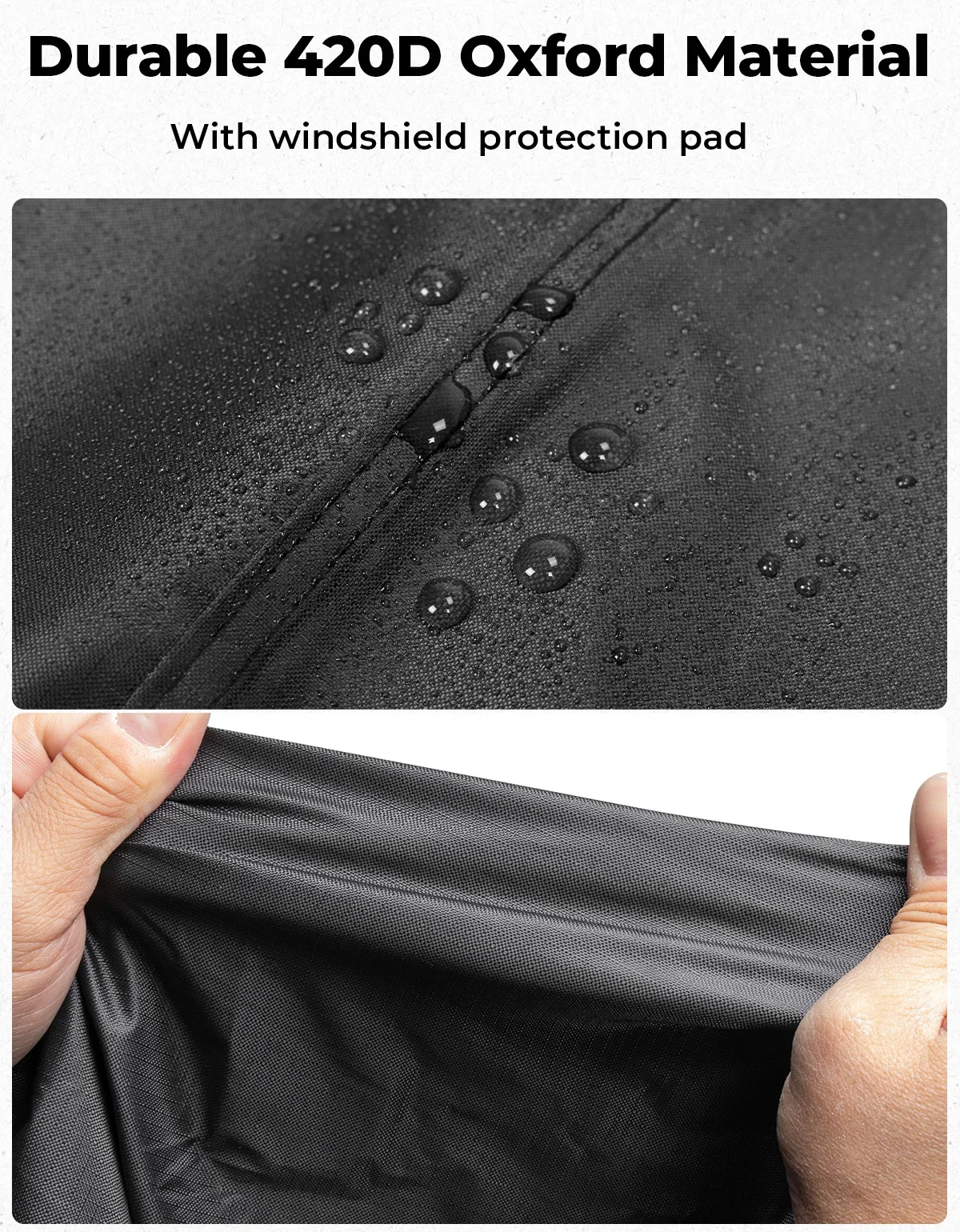 Für Can-Am Spyder RT RT-S Limited 420D PU-Beschichtung, robuste Voll-Motorradabdeckung, UV-Schutz, wasserdicht, staubdicht, Aufbewahrung 2020+