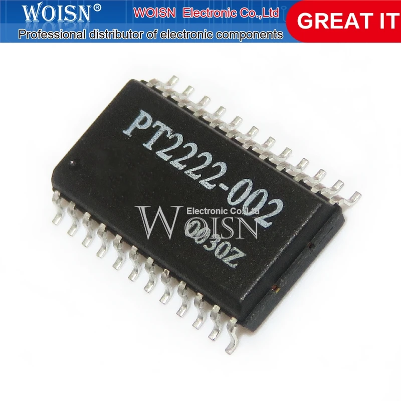 10PCS PT2222 PT2222001 PT2222-001 PT2222-002 SOP-24 In Stock