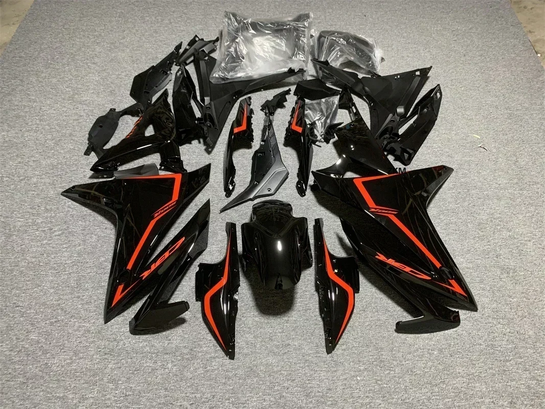 Injection Fairing kit for Honda CBR500 CBR500R 2016 2017 2018 Motorcycle Accessories cbr 500 16 17 18 Red Black fairings black