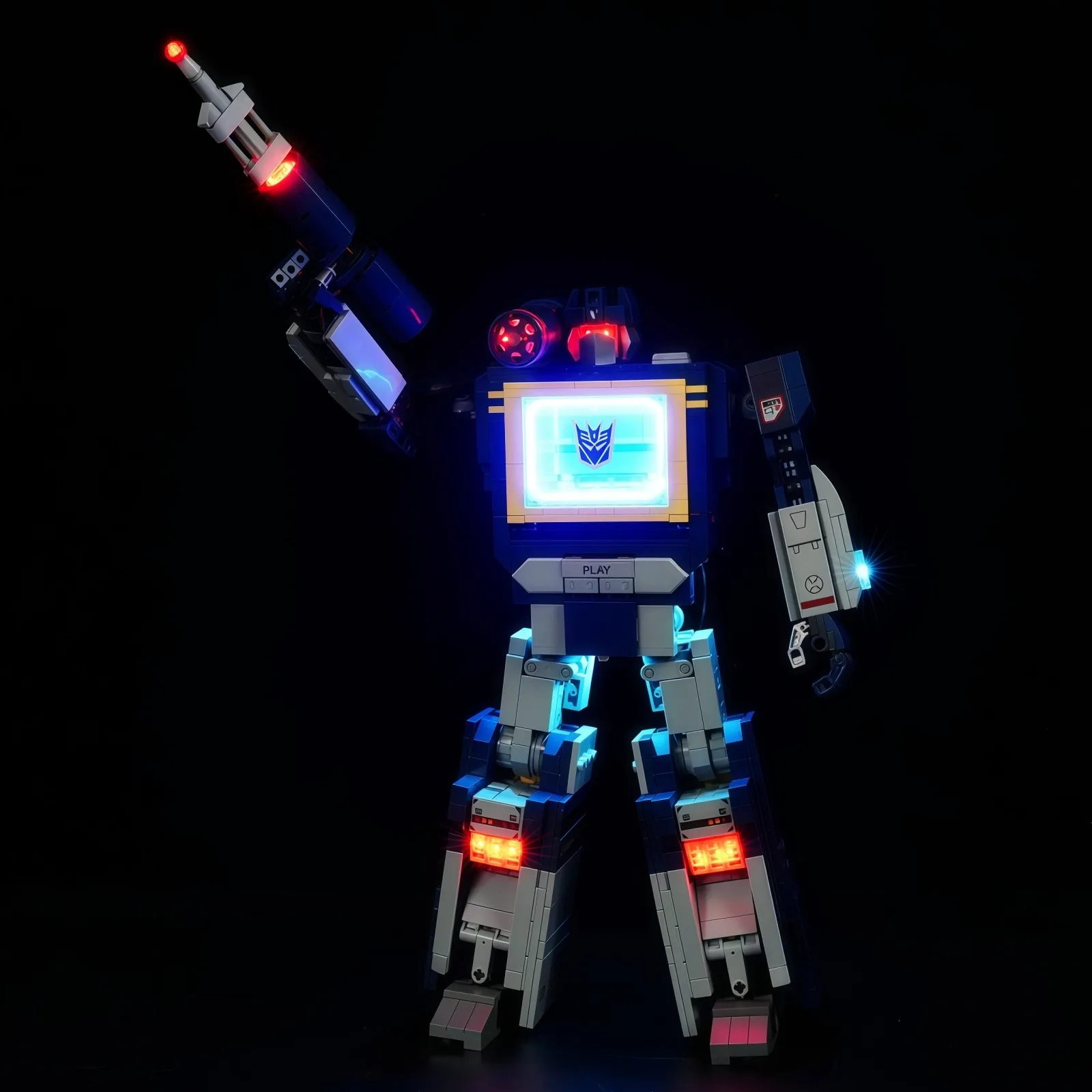MAXCXT LED Light Set For LEGO 10358 Transformers: Soundwave DIY Decorative Lamp Not Include Lego Building Blocks