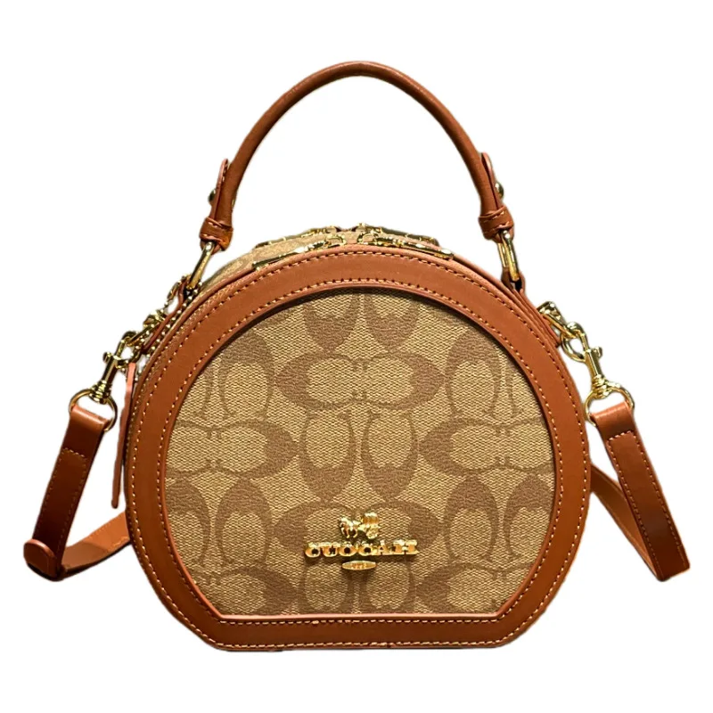 Luxury Minimalist Crossbody Bag For Women - Vintage Elegant Leather Handbag With Letter Logo Designer Tote Messenger Purse