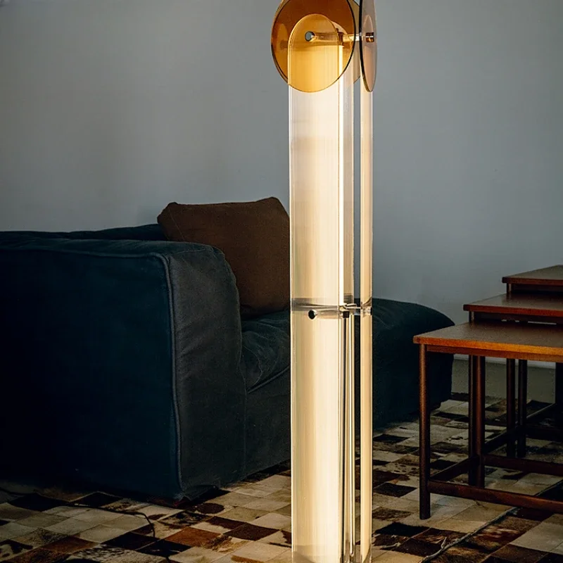 Modern minimalist style acrylic atmosphere living room floor lamp