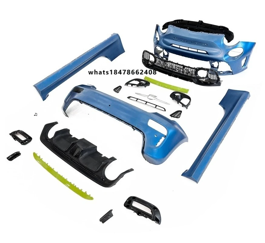 

For Upgrade Fiat 500 2011-2024 Body Kit New Front Bumper Rear Bumper Plastic Car Fitment 5-20 Days New Replacement Repair
