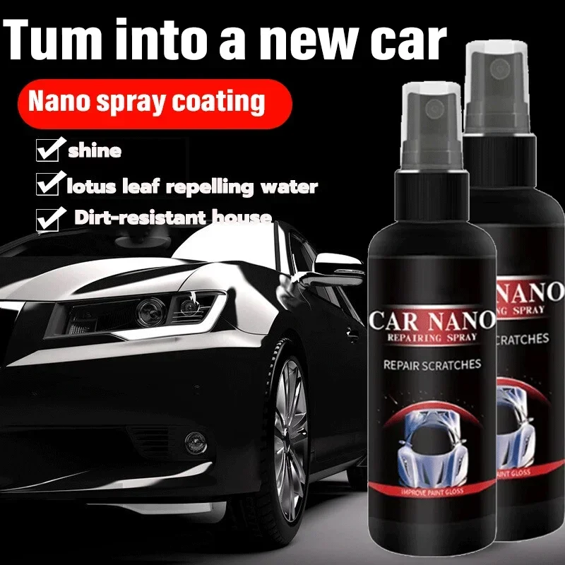 

2495Car Ceramic Nano Coating Liquid Coatin Nano Crystal Hydrophobic Layer Polishing Paint Coating Agent Car Polish Nanos Coating