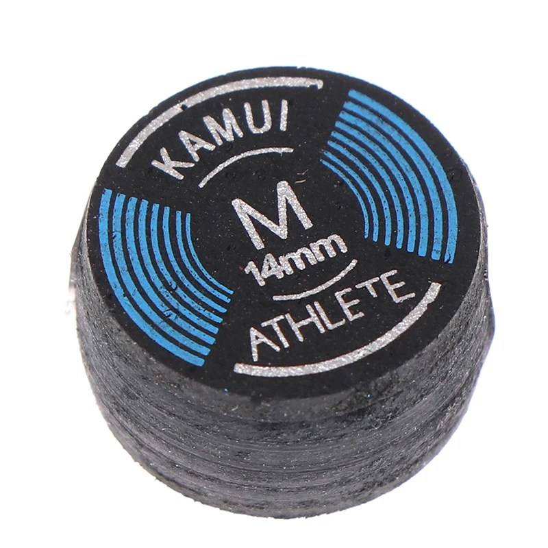 Offre spéciale 1 pièce tête souple 14MM S/M/H pointe de queue de billard de qualité pointe de queue en cuir tête de queue de billard pointe de queue de billard dur