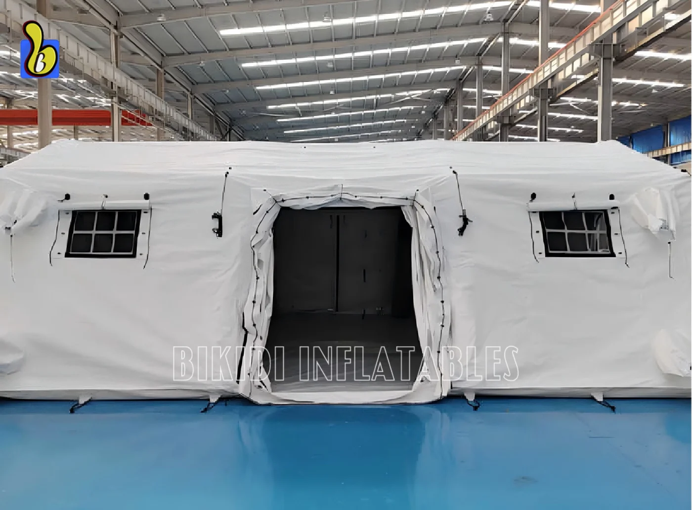 

Rapid Deploy Inflatable Medical Shelter Airtight Emergency Waterproof Tent