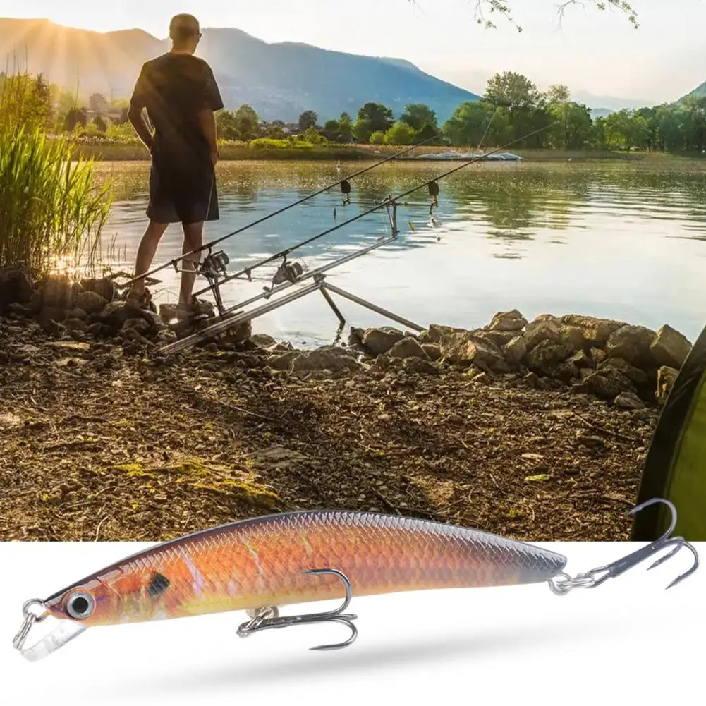 Lure Bait  Useful Smooth Surface Compact Size  Outdoor Fishing Lure with Sharply Hooks Outdoor Fishing