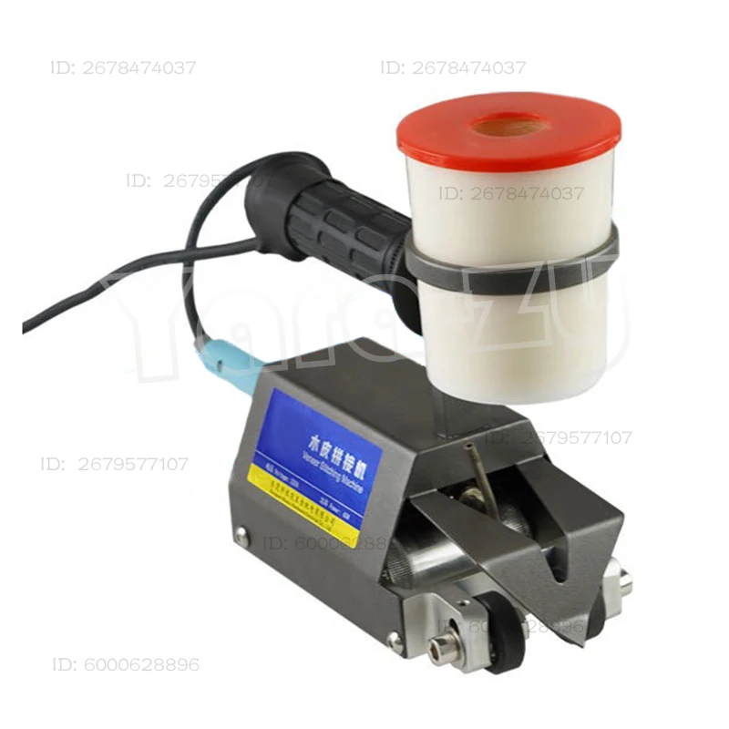 Low price Semi-Automatic Woodworking Sewing Machine Small Veneer Sewing Machine Veneer Routing and Sewing Machine