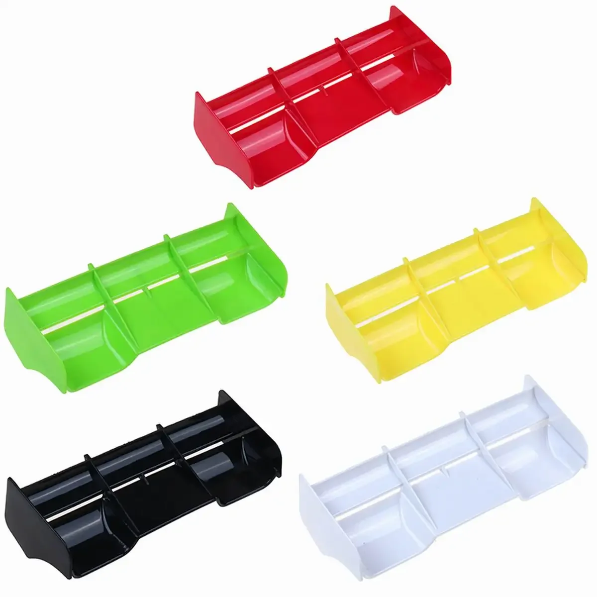 Plastic Tail Wing 213 x 95 x 51mm for 1/8 Short-Course Truck Off-road Racing Buggy RC Car Decorate Durable