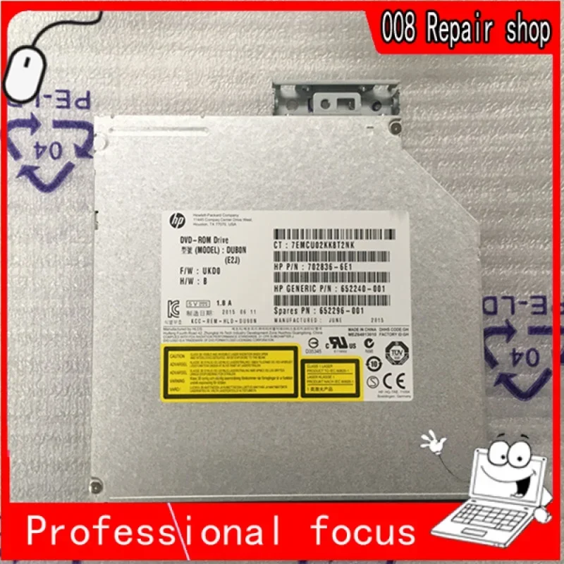 Новый оригинальный серверный оптический привод HP DL360P G8. 652296 -001 652240 -001 Крепеж для ремня Артикул: 702836 -6E1