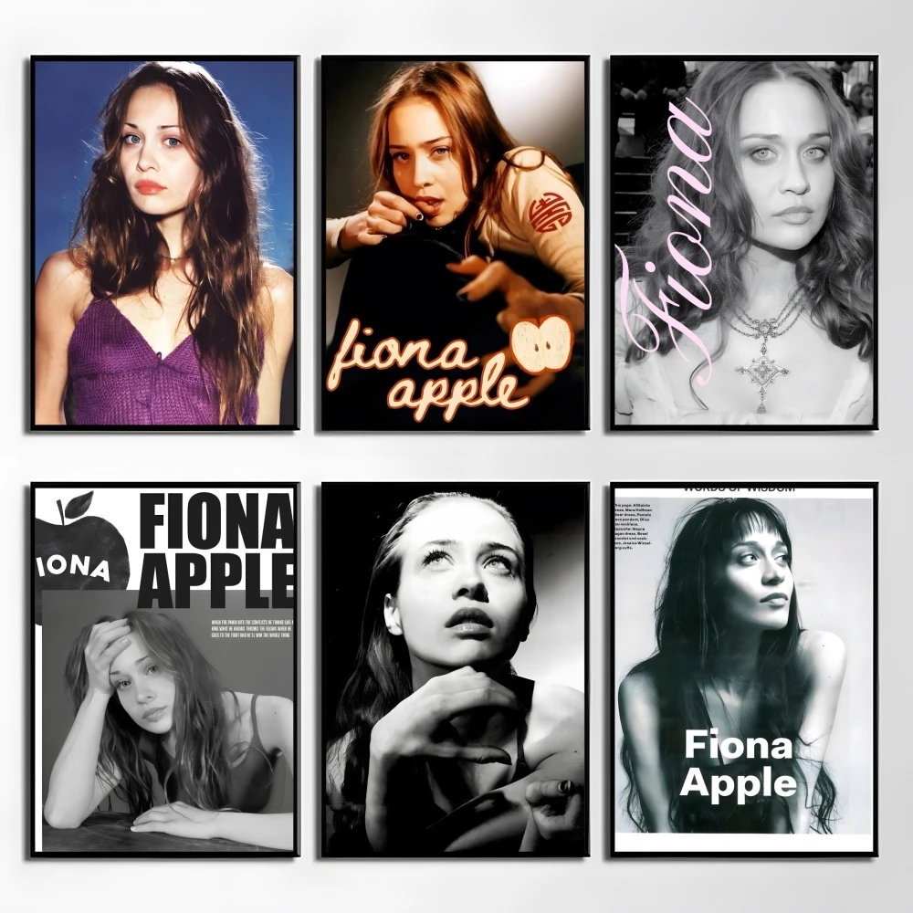 

Singer F-Fiona Apple Poster Elegant And Affordable Wall Art Stickers For Dormitory Living Room And Bedroom Spaces