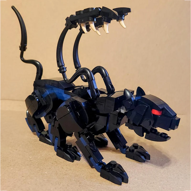 

Medieval Castle Monsters Model MOC Building Bricks Displacer Beast Modular Technology Gifts Holiday Assemble Children Toys Suit