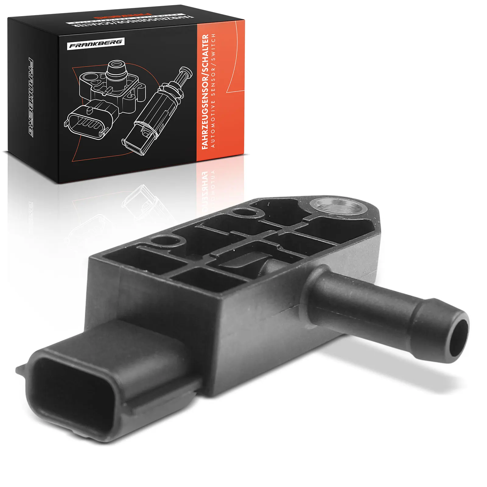 Frankberg 1x druksensor uitlaatdruksensor voor Renault Clio 3 Megane Opel Movano Nissan Dacia 04406819 04420807 095515330