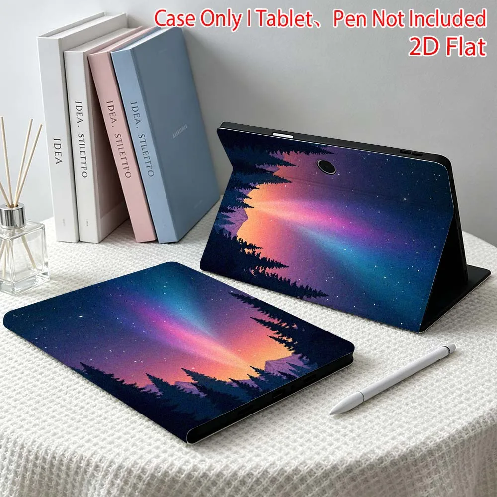 Fashion sky art pattern Soft For OPPO VIVO IQOO OnePlus Realme Pad 3 Pro 13 12.1 11.4 11 inch Pen Tray Tablet Case