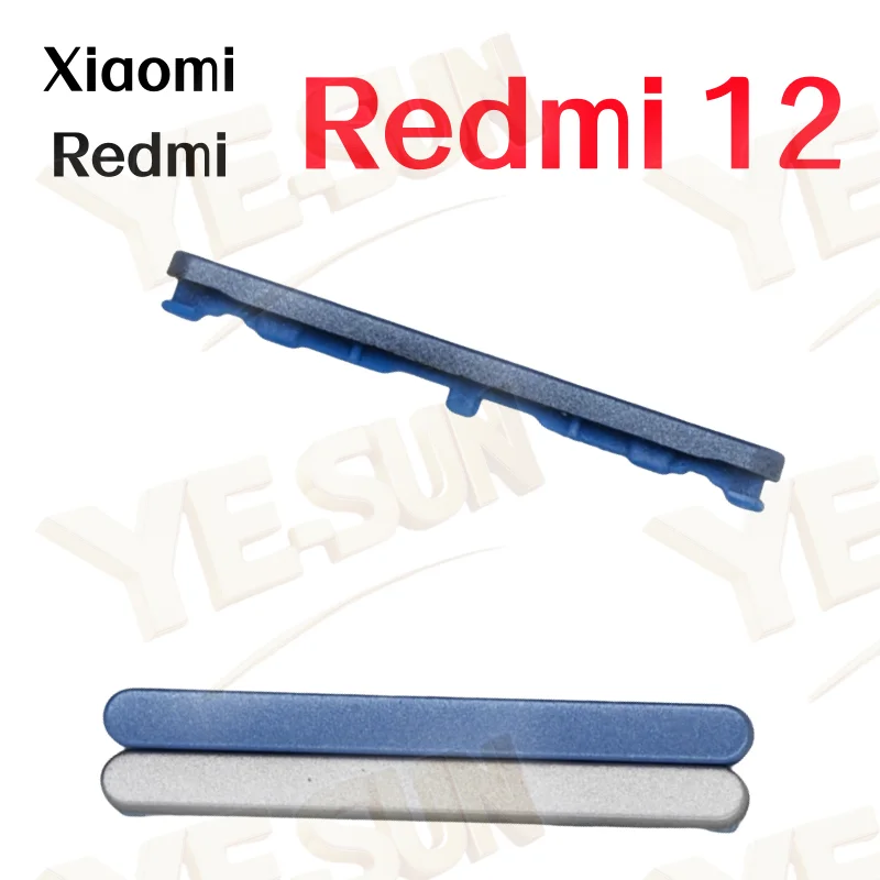 On and Off Buttons For Xiaomi Redmi12 Side Volume Buttons Volume Up Down Buttons Keys