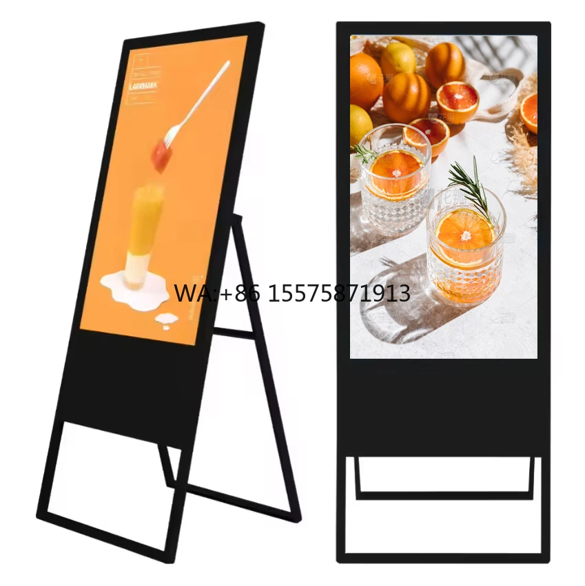 

43-дюймовый сенсорный экран Android, портативные проигрыватели цифровых вывесок и дисплеев для рекламы торгового центра