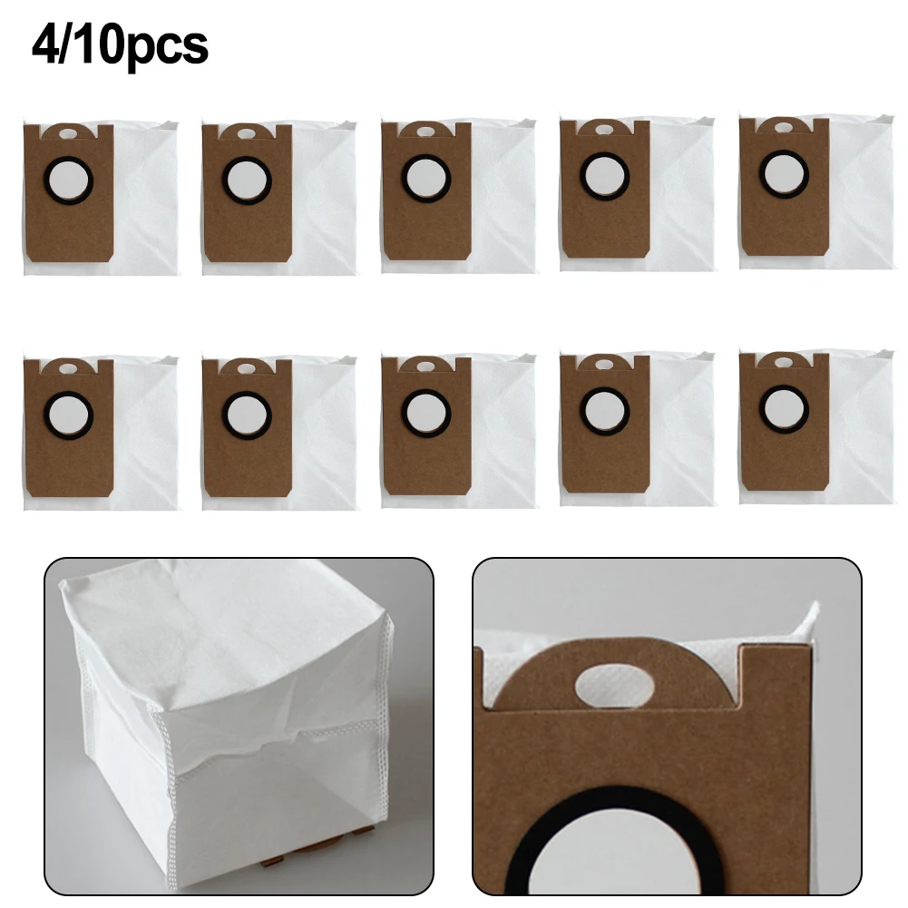 4/10pcs Dust Bags Replacement Parts For R30 Robot Vacuums Cleaner Reusable Dust Bag Accessories