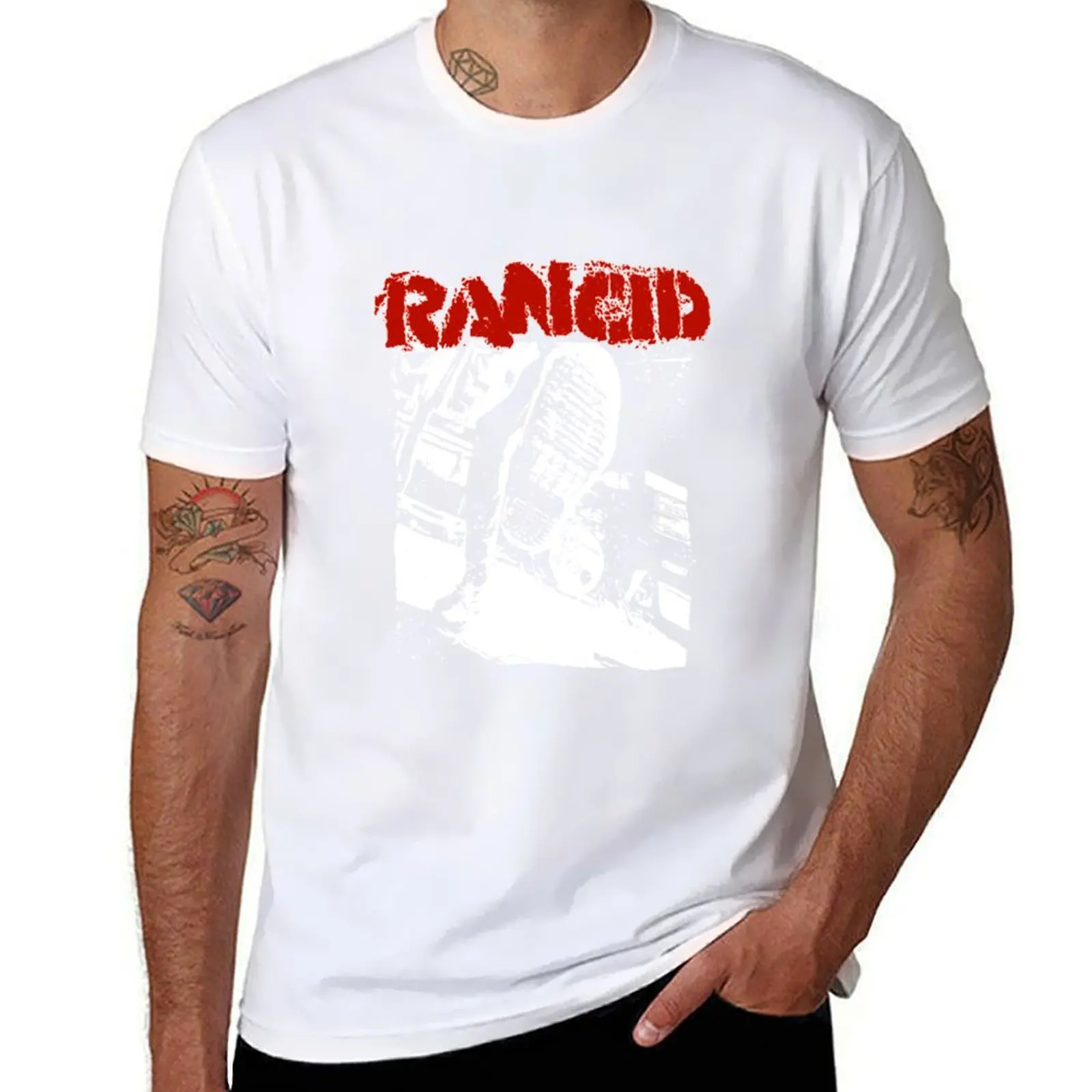

rancid band T-Shirt Anti-Pilling Casual T-Shirt